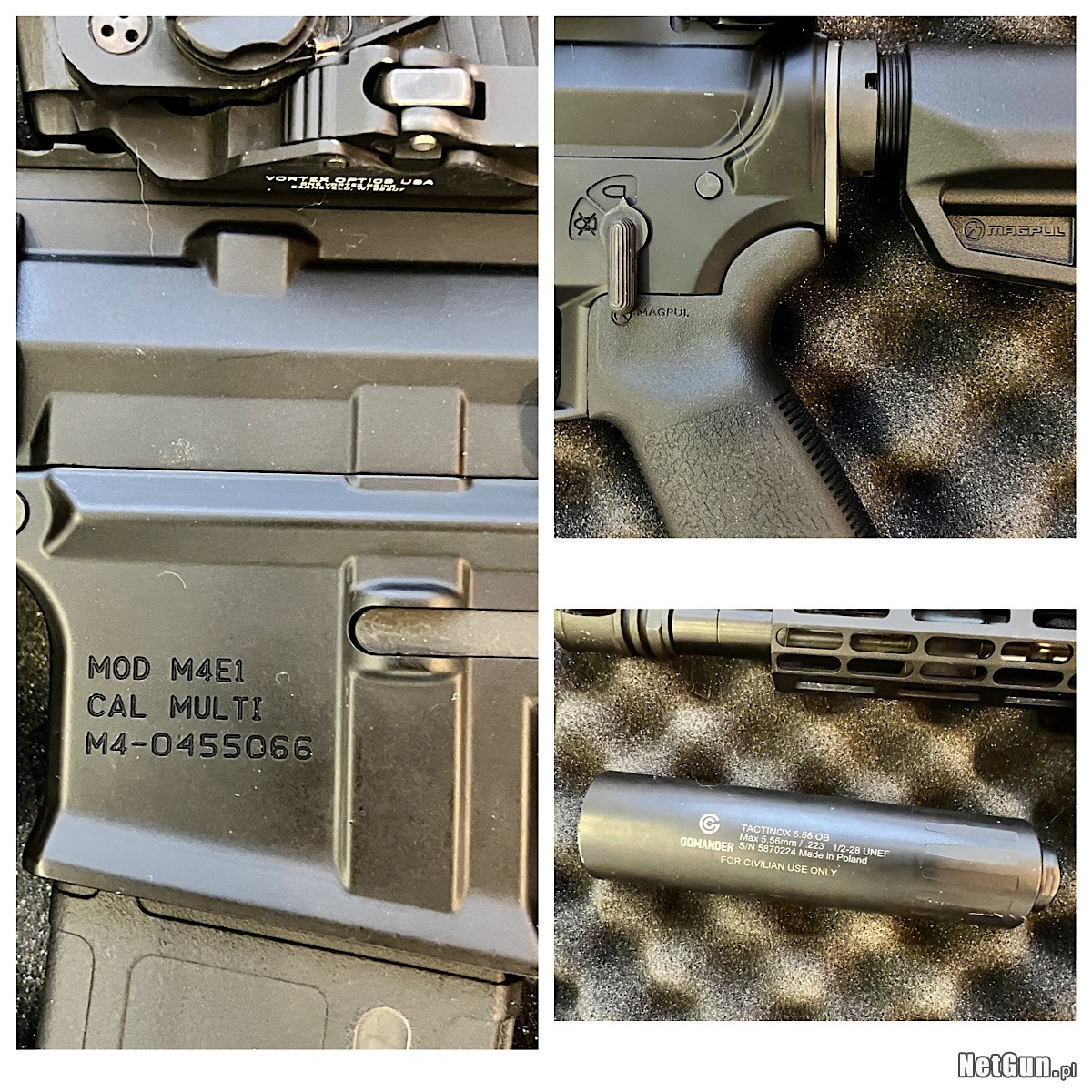 週間売れ筋 Sprzedam: Karabin 12,5 BLACK PRO M4E1 Precision Aero AR-15 トイガン